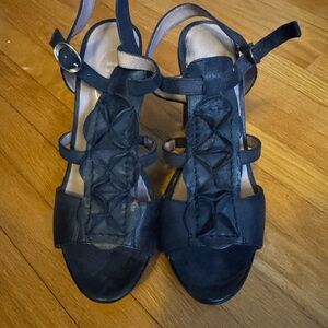 Browns Black Leather Women's Sandals